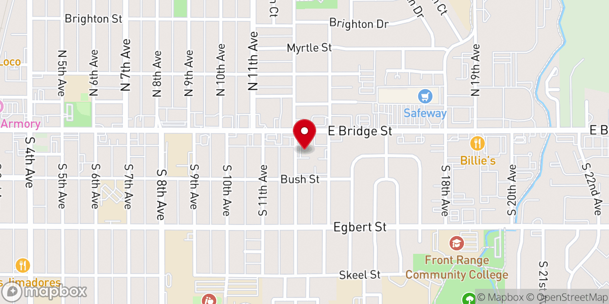 Map showing location of Iglesia de Jesucristo Puerta Del Cielo Brighton