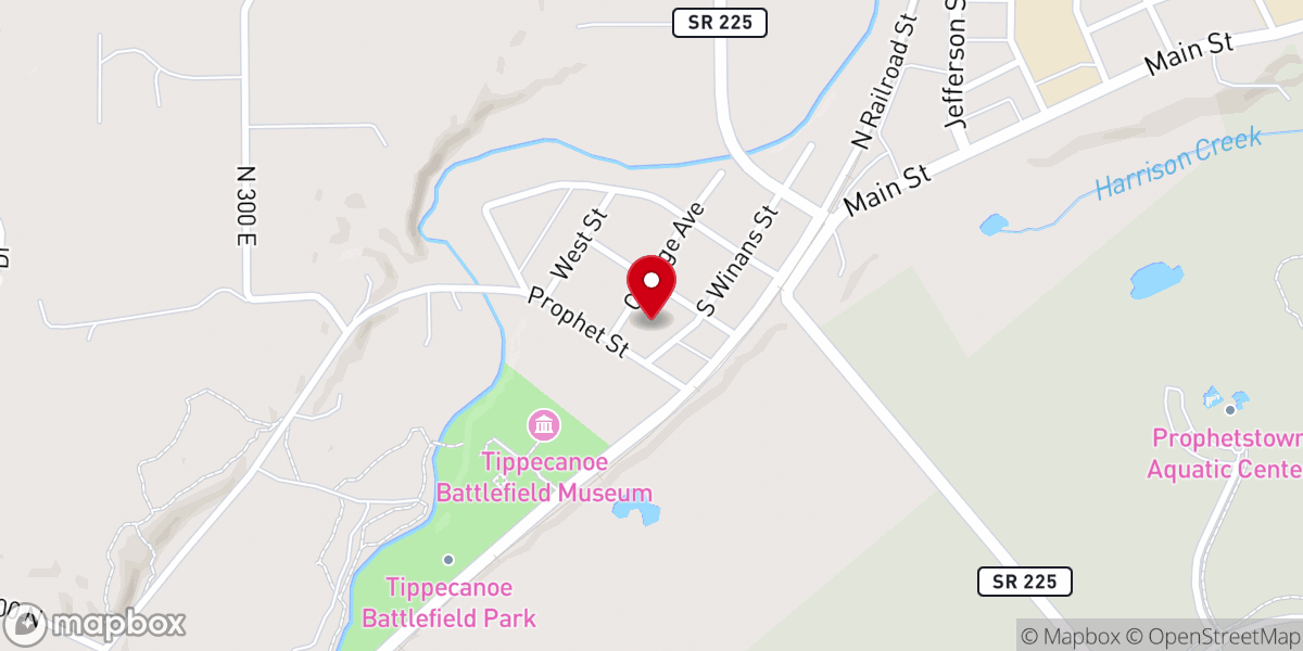 Map showing location of New Life First