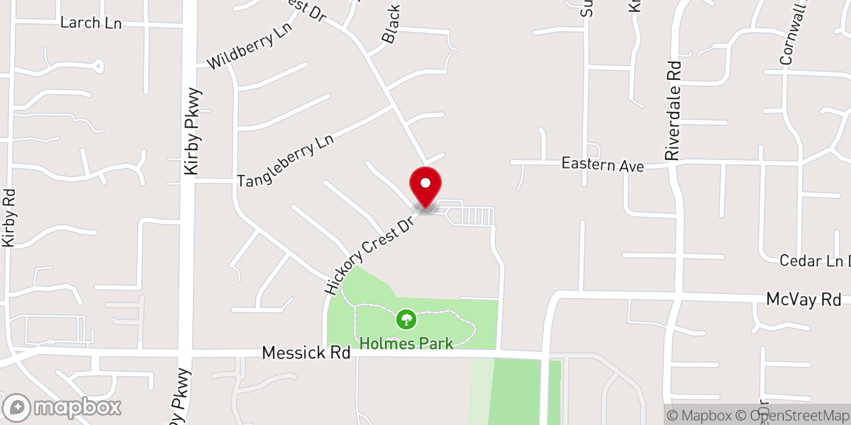 Map showing location of Catholic Church of the Holy Spirit