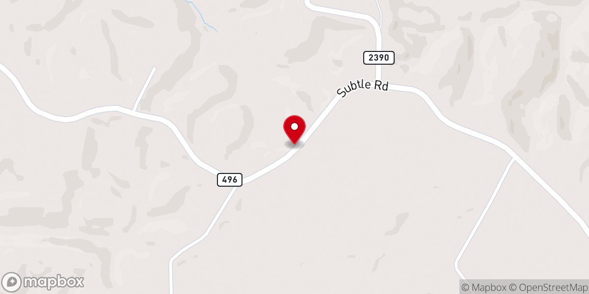 Map showing location of Grace Union Church