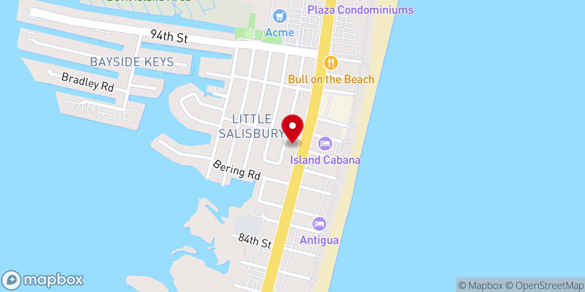 Map showing location of St George Greek Orthodox Church