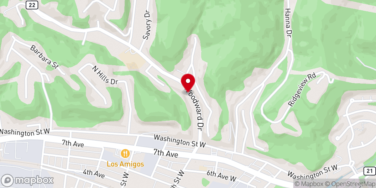 Map showing location of Pentecostal Affirming Ministries