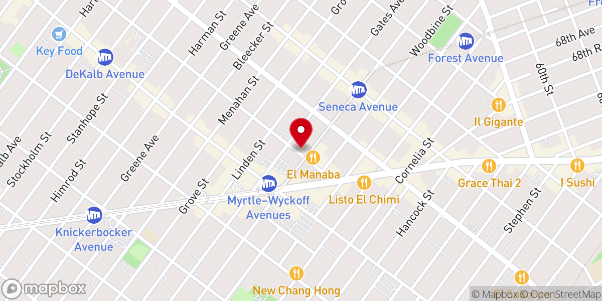 Map showing location of Iglesia Uncion Apostolica