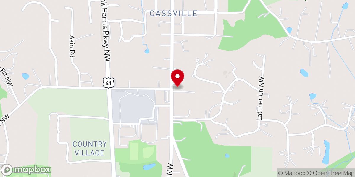 Map showing location of Alabaster Project Ministries Inc