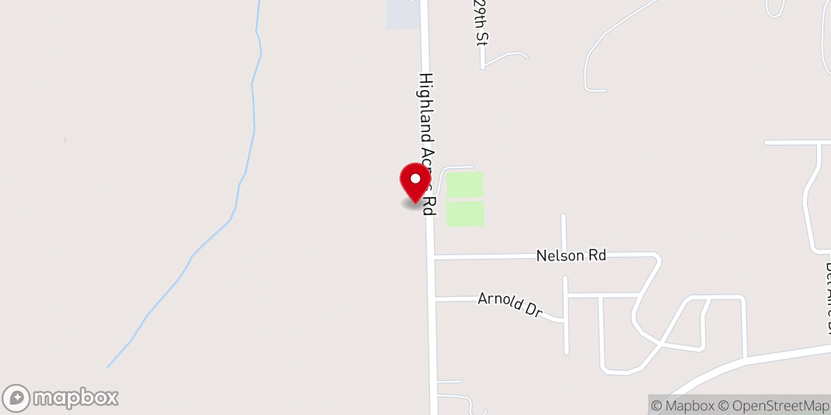 Map showing location of Great Commission Church