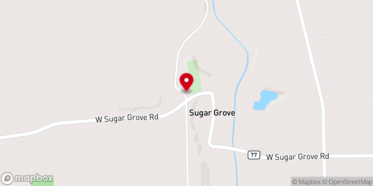 Map showing location of Stillwater Community Church
