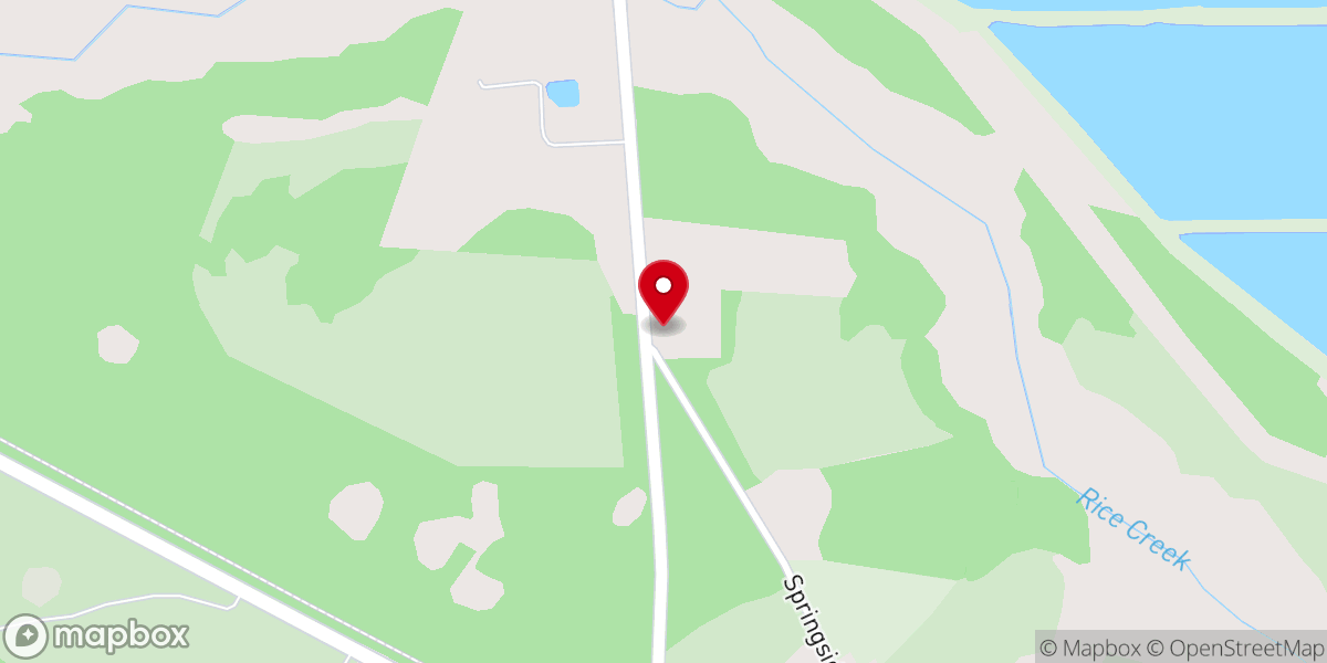 Map showing location of Midway Church