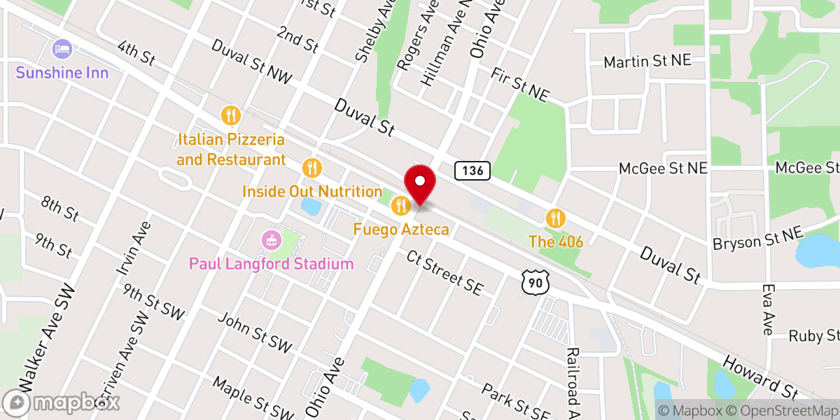 Map showing location of Love In the Name of Christ of Suwannee County
