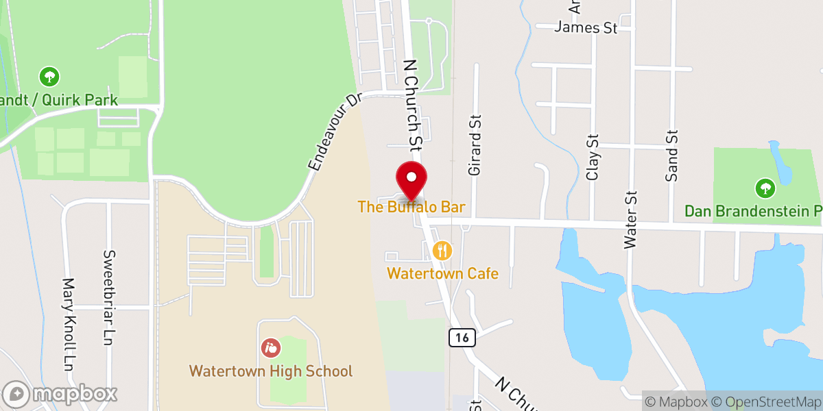 Map showing location of Wisconsin State USBC