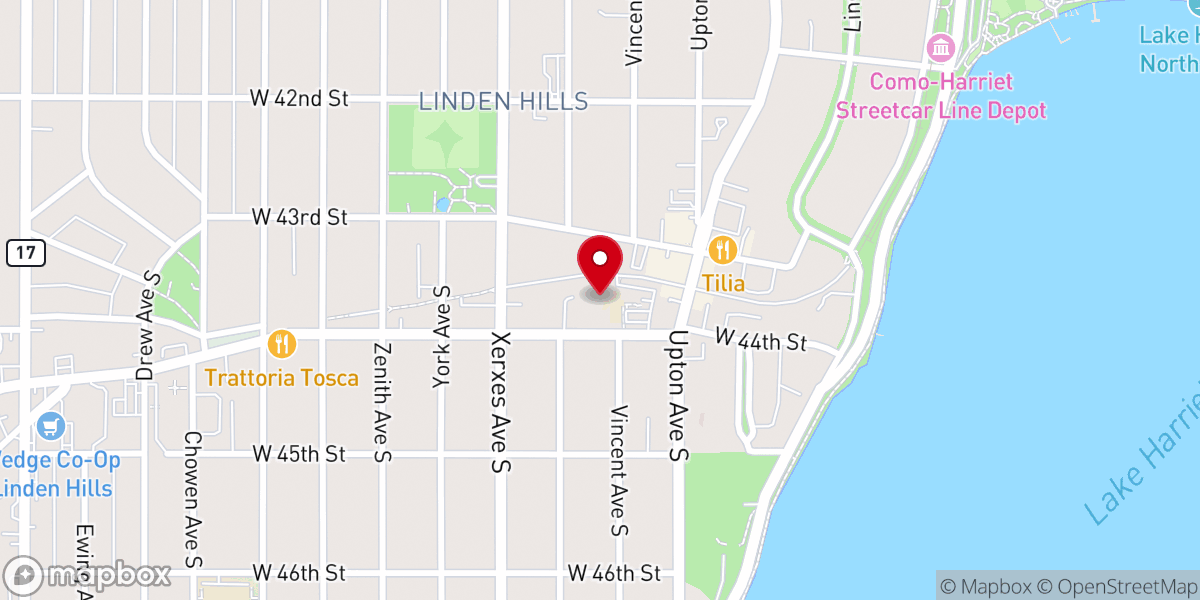Map showing location of St Thomas The Apostle Church