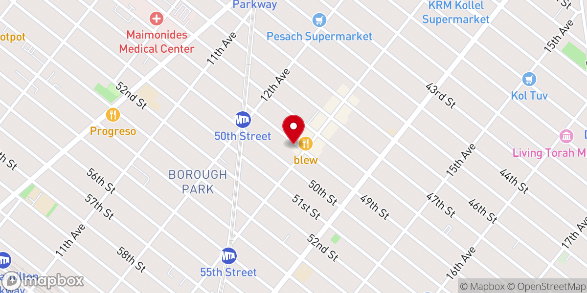 Map showing location of Friends of Hatzolah Ashdod Drom