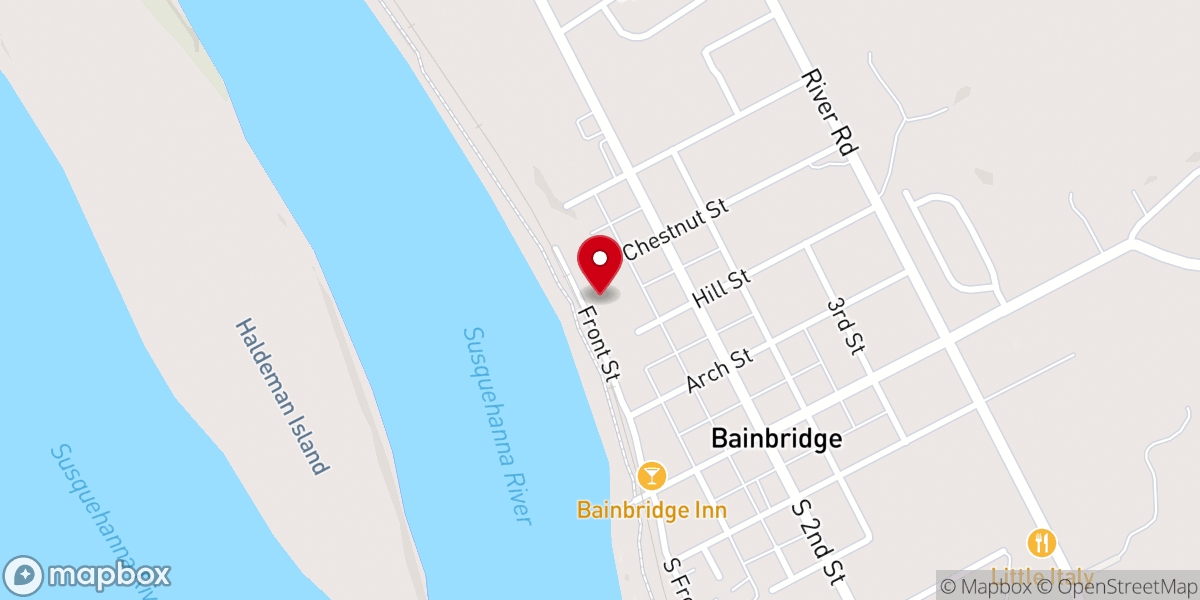 Map showing location of The Encounter Church
