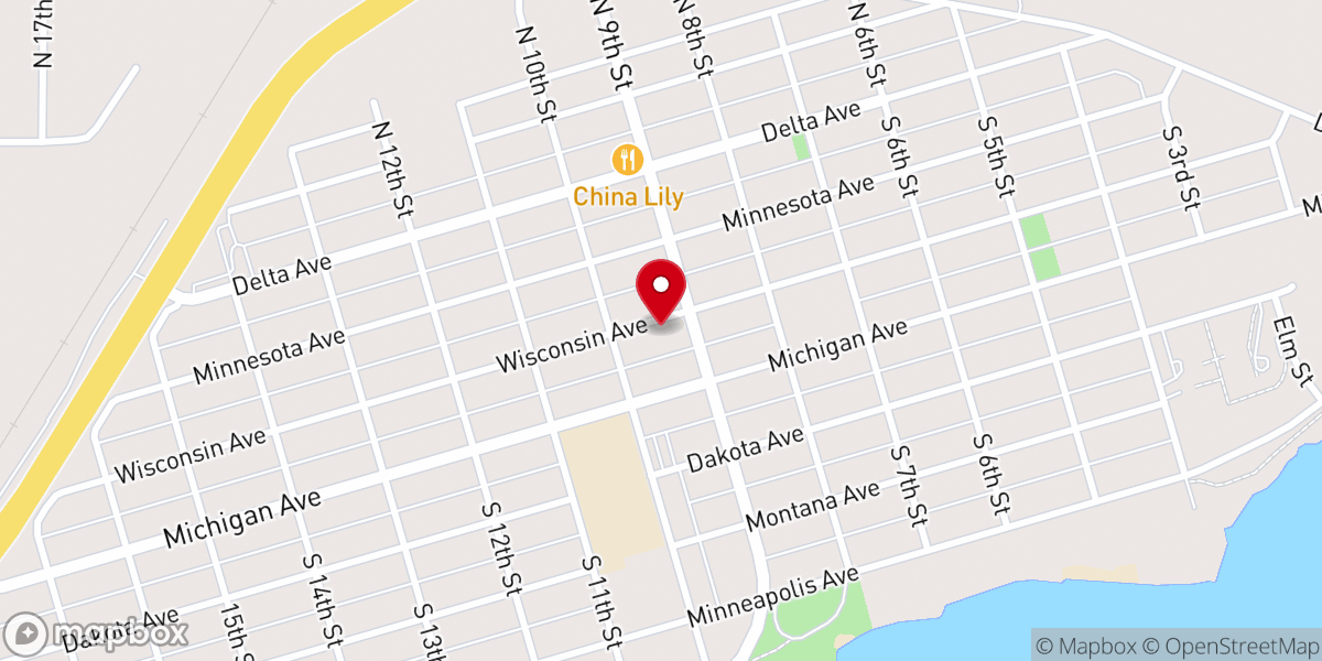 Map showing location of New Horizons Ministry
