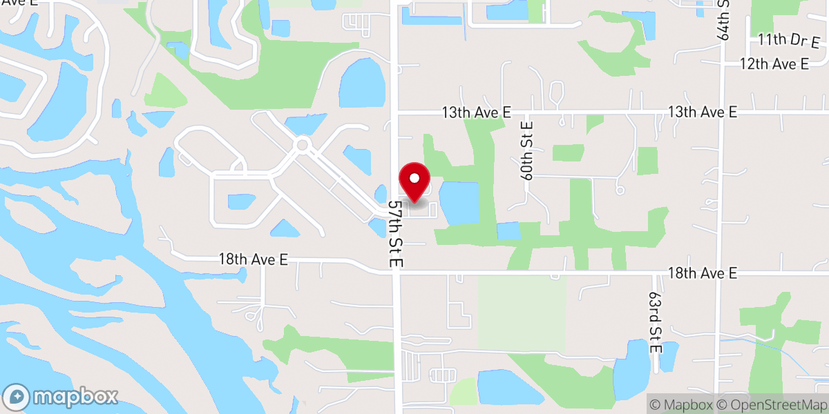 Map showing location of St. Mark Orthodox Church