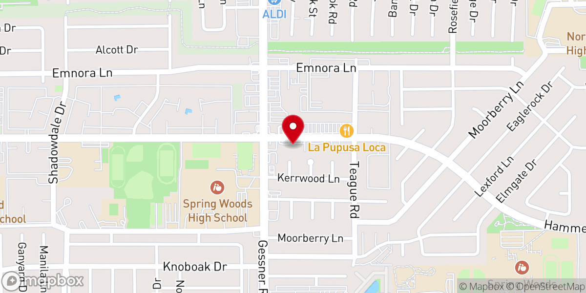 Map showing location of Iglesia de Gracia New Beginning Ministry