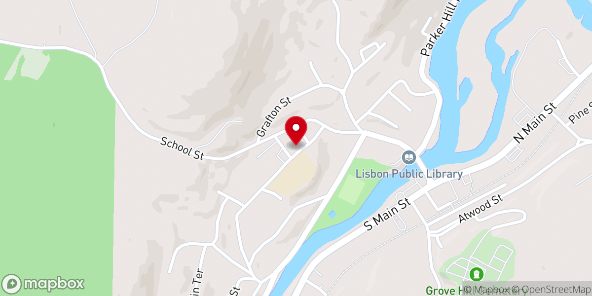 Map showing location of Saint Catherine of Siena