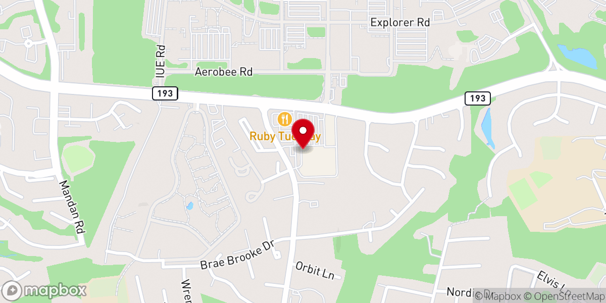 Map showing location of Zion Church Greenbelt