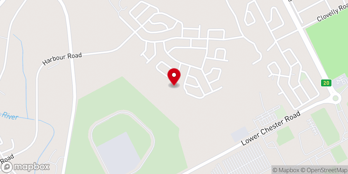 Map showing location of Apostolic Faith Mission (AFM) Deliverance Ministries