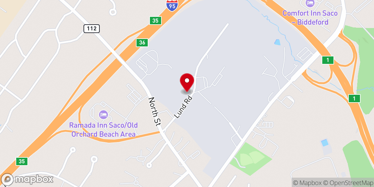 Map showing location of Greater Portland Church Plant