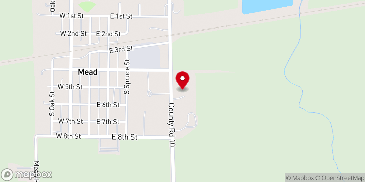 Map showing location of Encounter LIfe Ministries