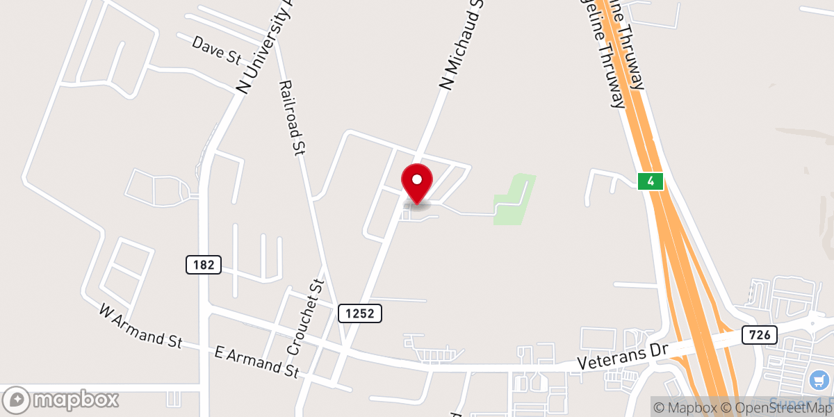 Map showing location of Our Lady of the Assumption Catholic Church