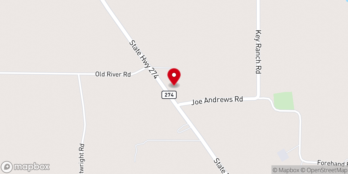 Map showing location of Gateway Assembly Of God