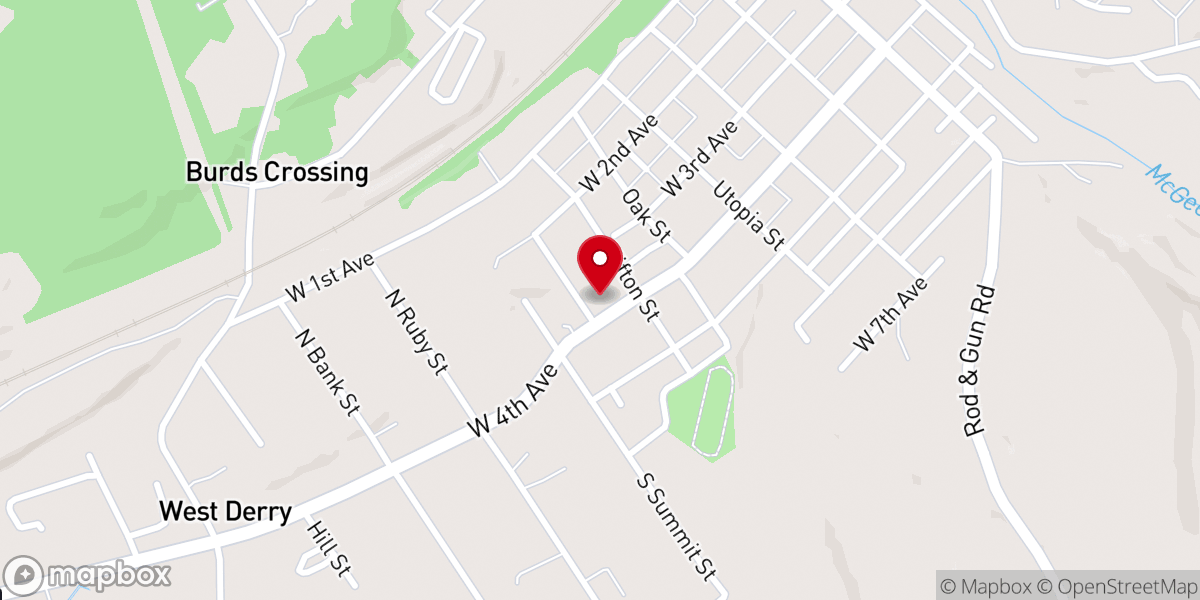 Map showing location of HIS Food Ministry