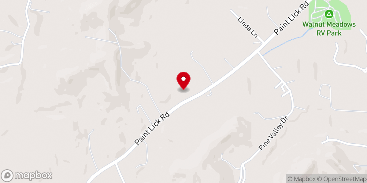 Map showing location of Berea United Pentecostal Church