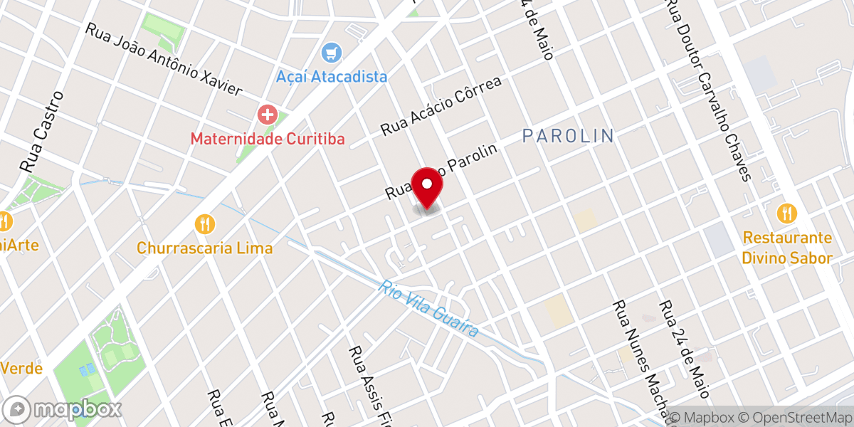 Map showing location of Igreja pentecostal casa de oraçao de Jesus Cristo