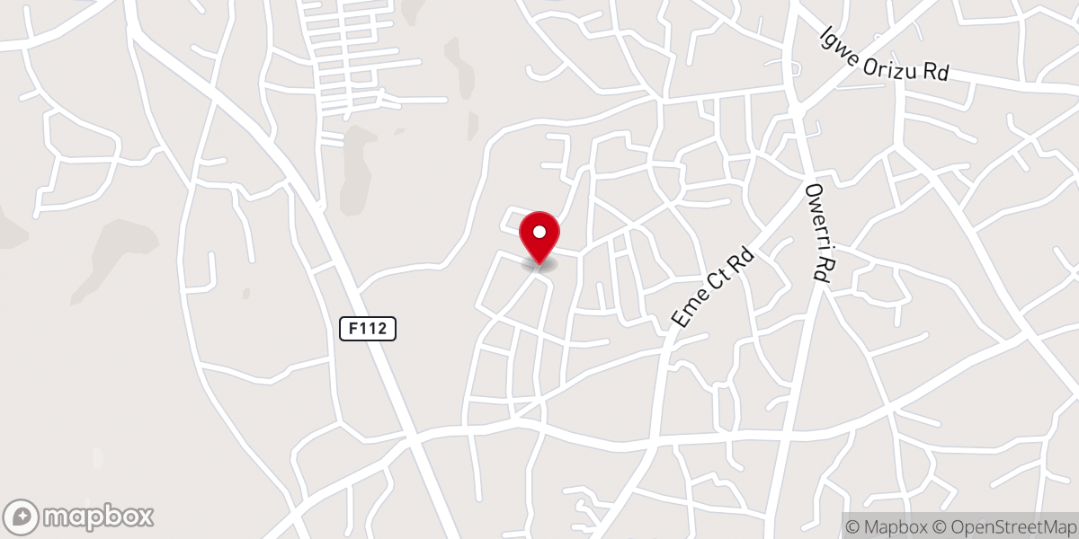 Map showing location of Church Of Nigeria