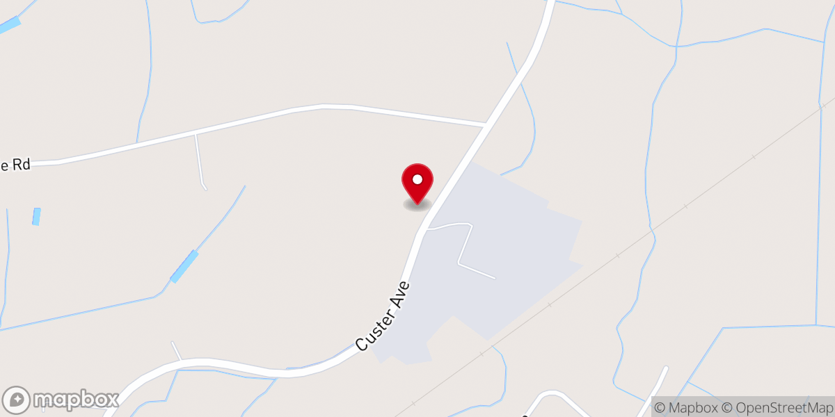Map showing location of Moore's Chapel Disciple Church