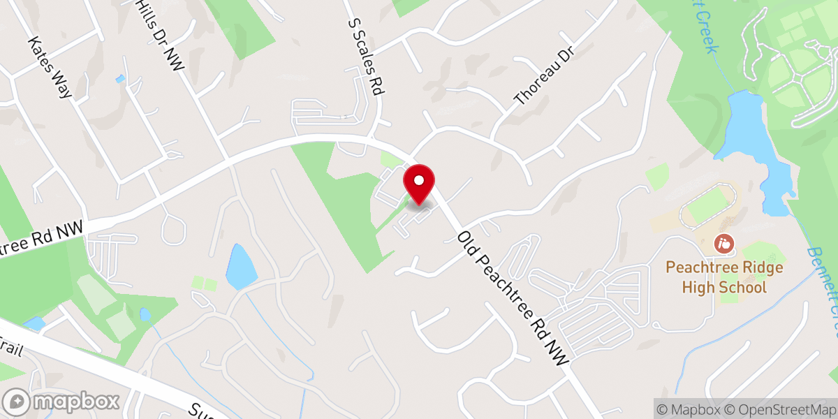 Map showing location of Sugarloaf Korean Baptist Church