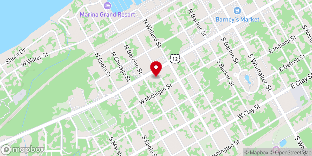 Map showing location of Converge Community Church