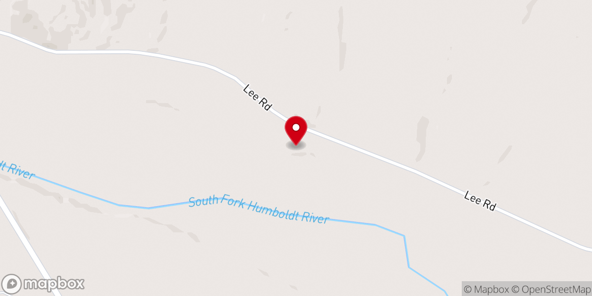 Map showing location of Lee Recreation Camp
