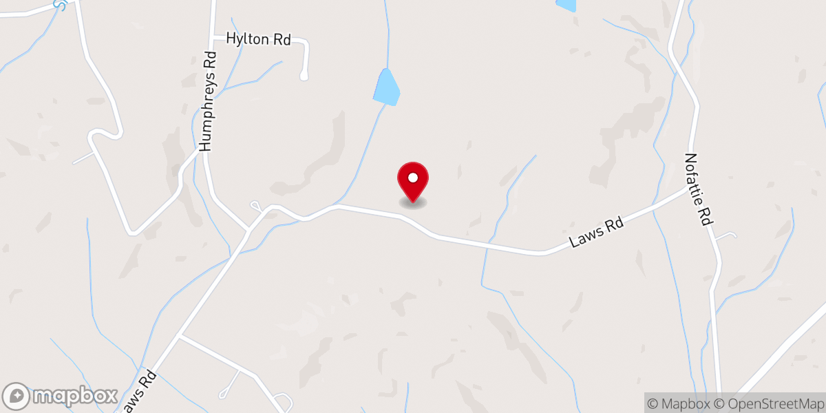 Map showing location of Morning Star Independent Baptist Church