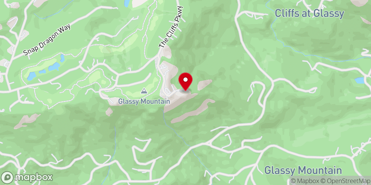 Map showing location of The Cliffs at Glassy Chapel