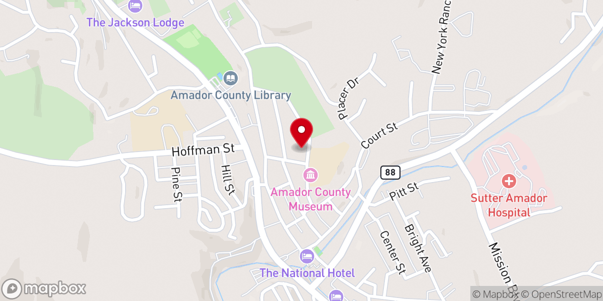 Map showing location of 307 A Church Street