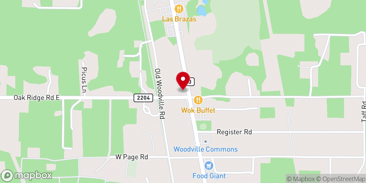 Map showing location of Be Made Whole Ministries