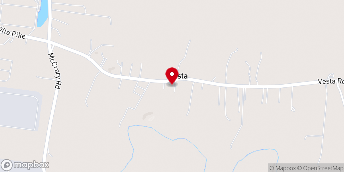 Map showing location of Wesley Chapel