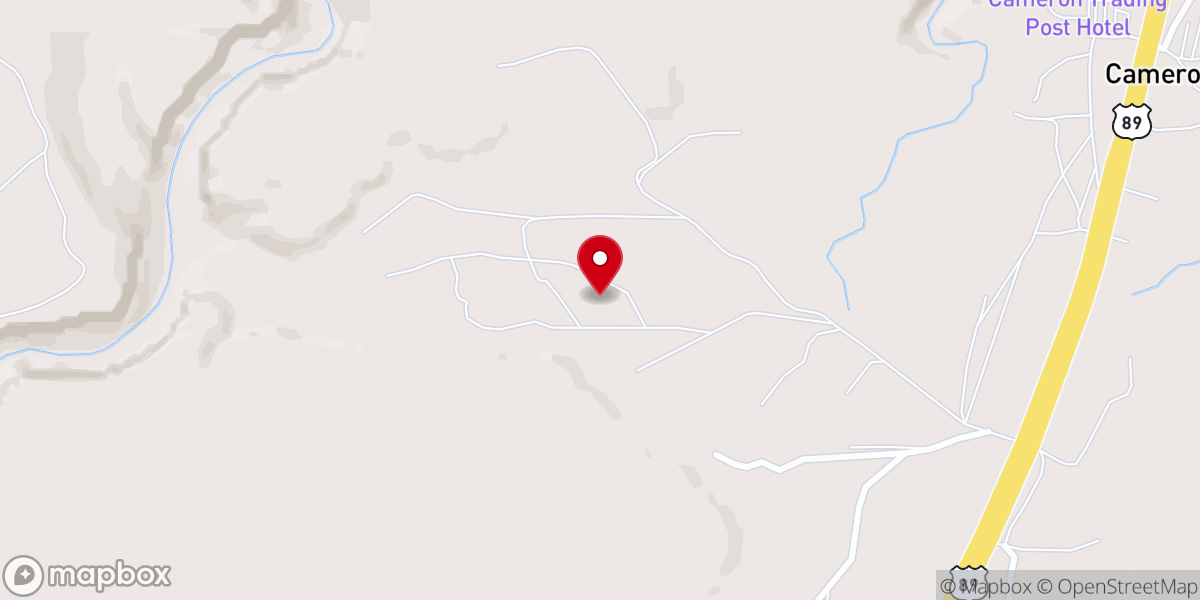 Map showing location of Cameron Full Gospel Church