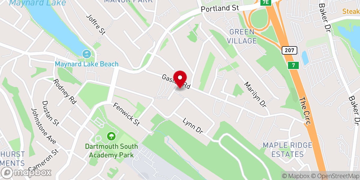 Map showing location of Church of the Holy Spirit