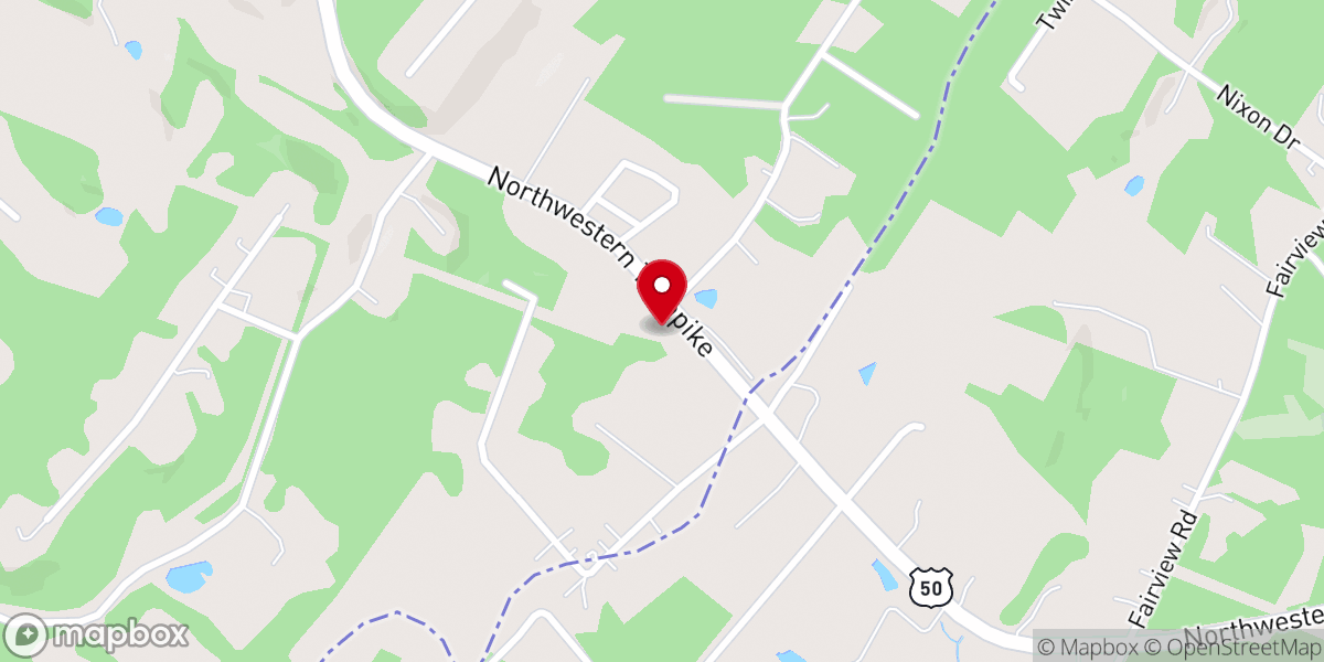 Map showing location of Good Shepherd Church of Christ
