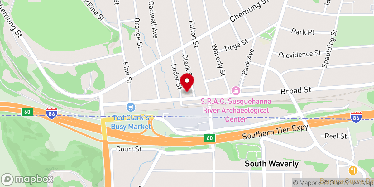 Map showing location of Sonrise Christian Life Independant Church