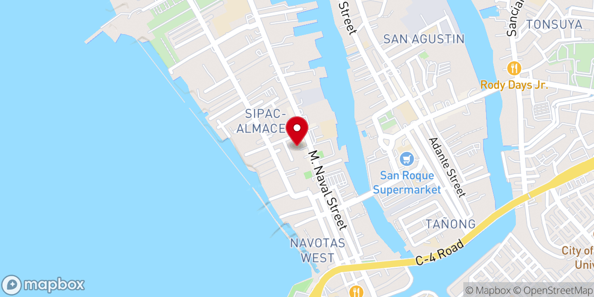 Map showing location of Doulos For Christ World Harvest Ministry - Navotas
