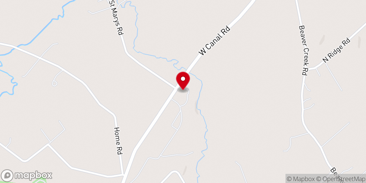 Map showing location of Immaculate Heart of Mary