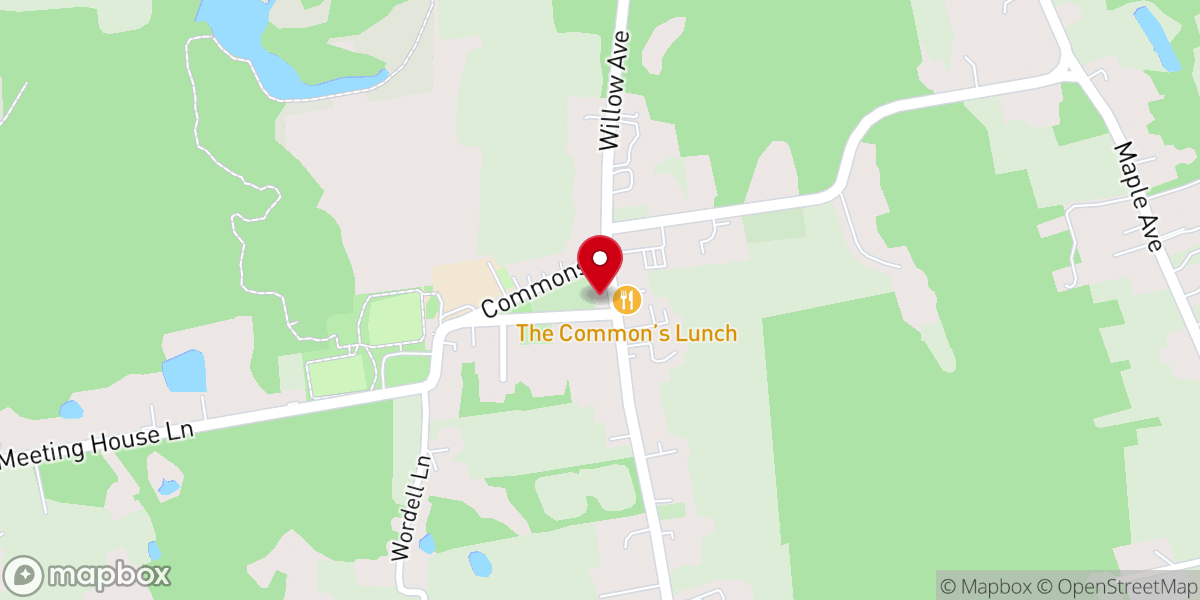 Map showing location of United Congregational Church of Little Compton