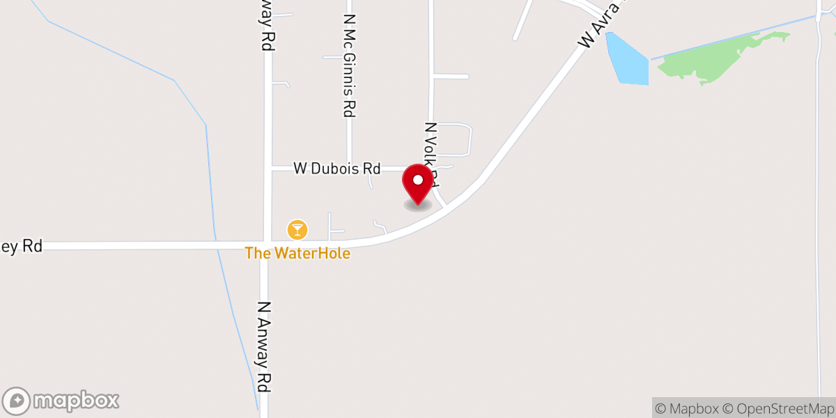 Map showing location of Avra Valley Community Church