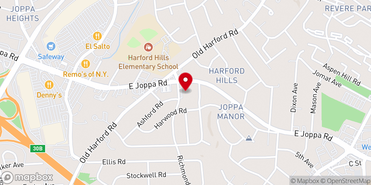 Map showing location of Generations Church