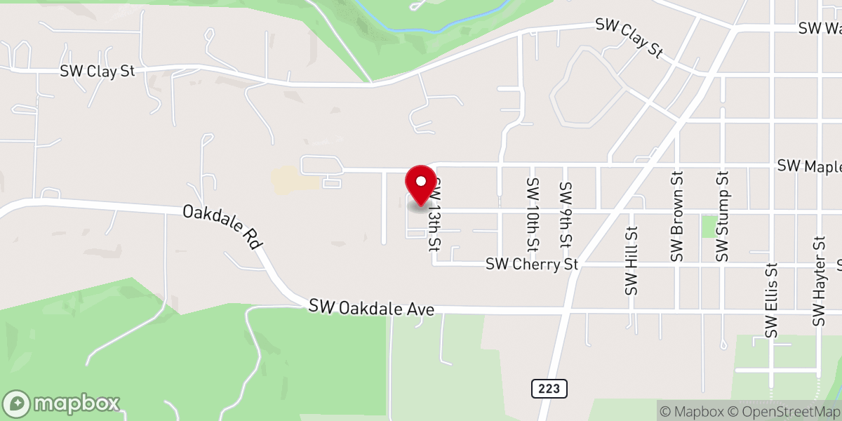 Map showing location of The Church of Jesus Christ of Latter-day Saints