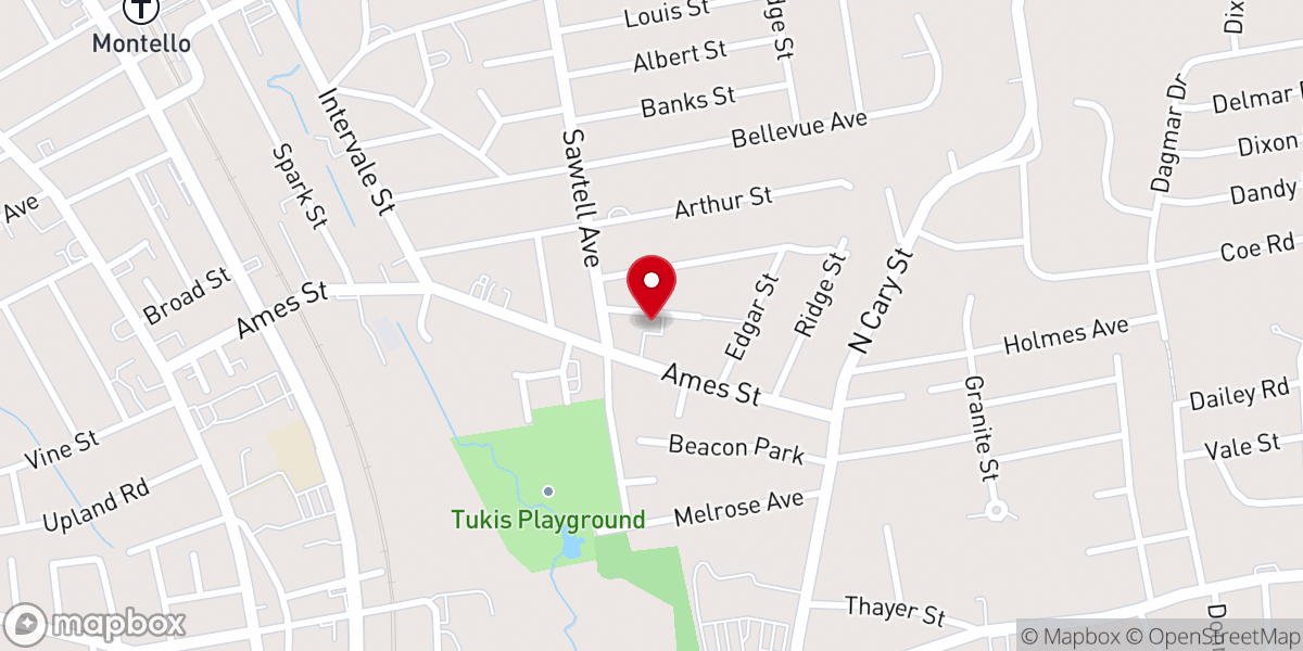 Map showing location of Greater Generations Tabernacle